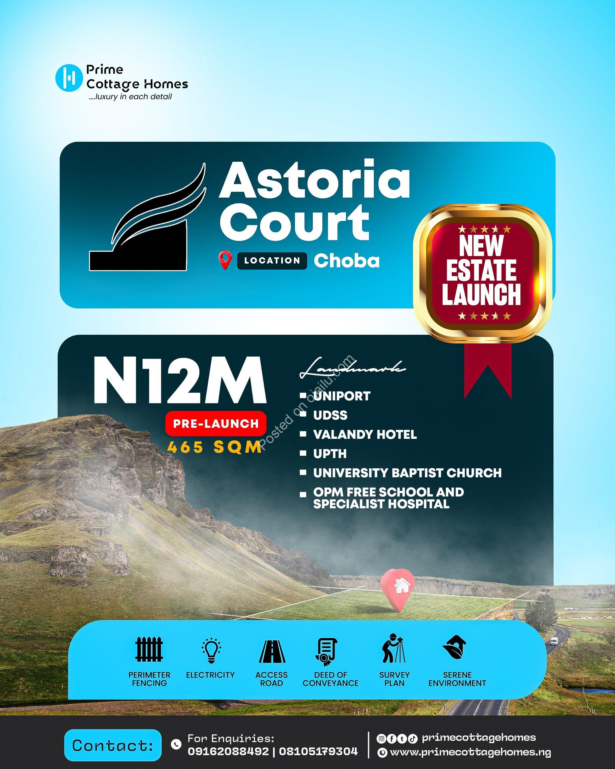 Own Land in Fast-Growing Choba–Aluu — ₦12M