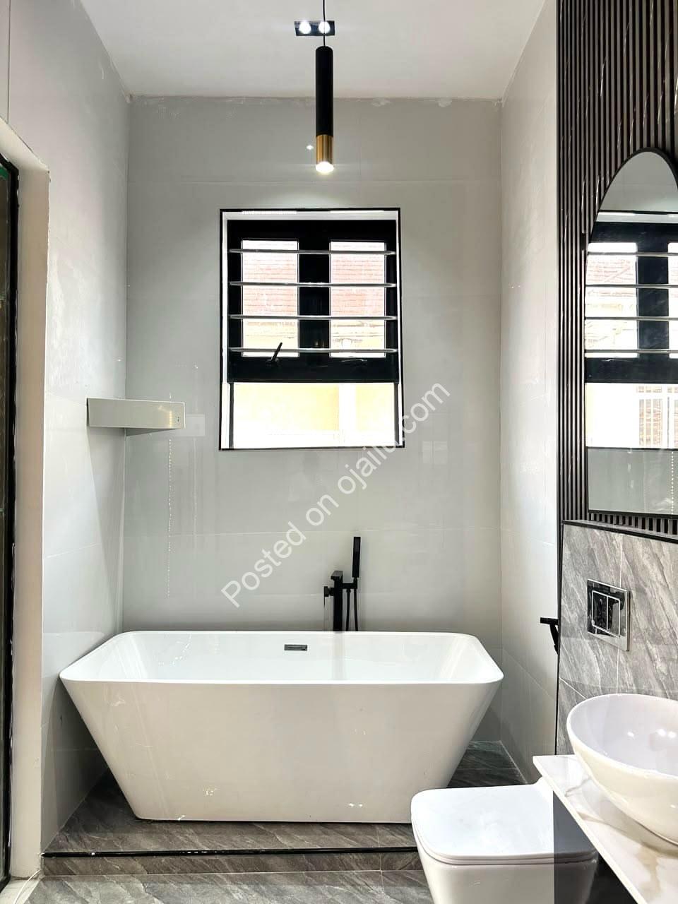 5-Bed Semi-Detached Duplex + Pool & BQ in Ajah
