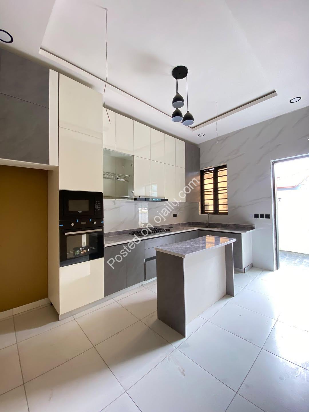 Brand-New 4-Bedroom Semi-Detached Duplex + BQ in Sangotedo